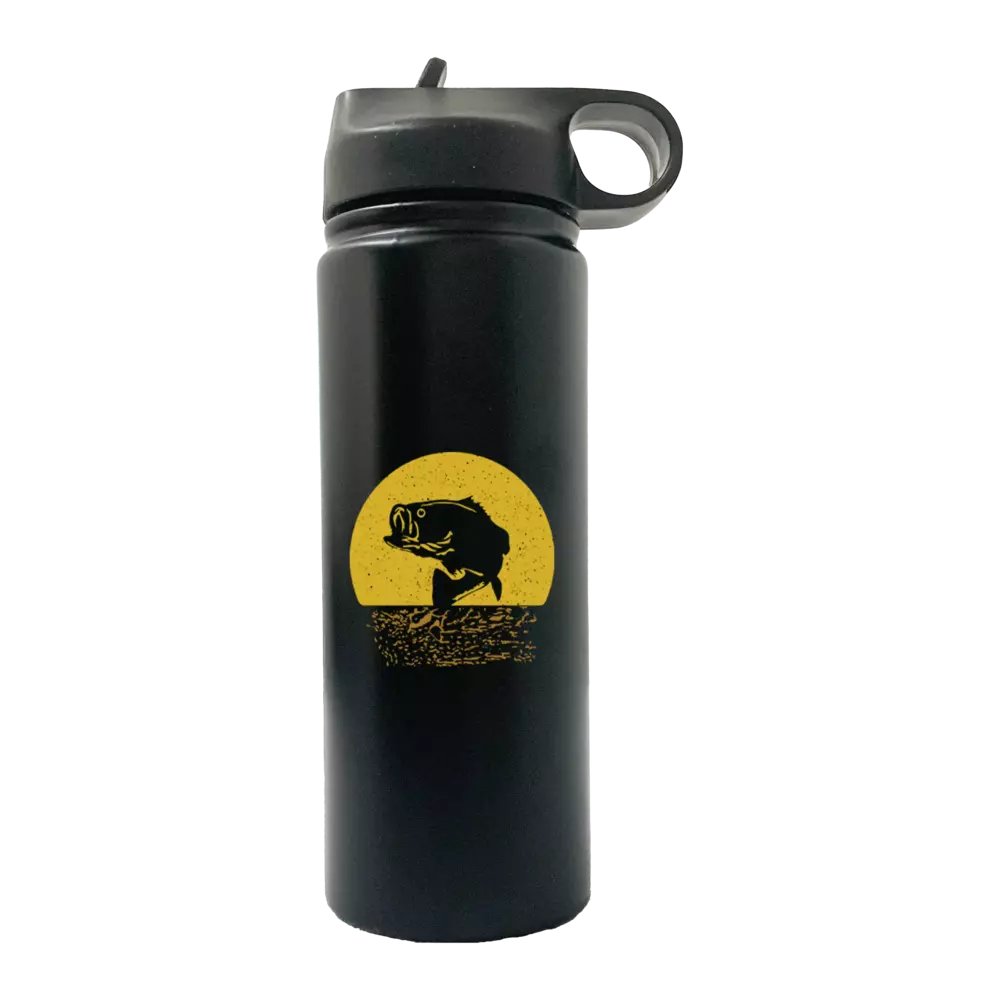 Bass Fishing 20oz Sport Bottle