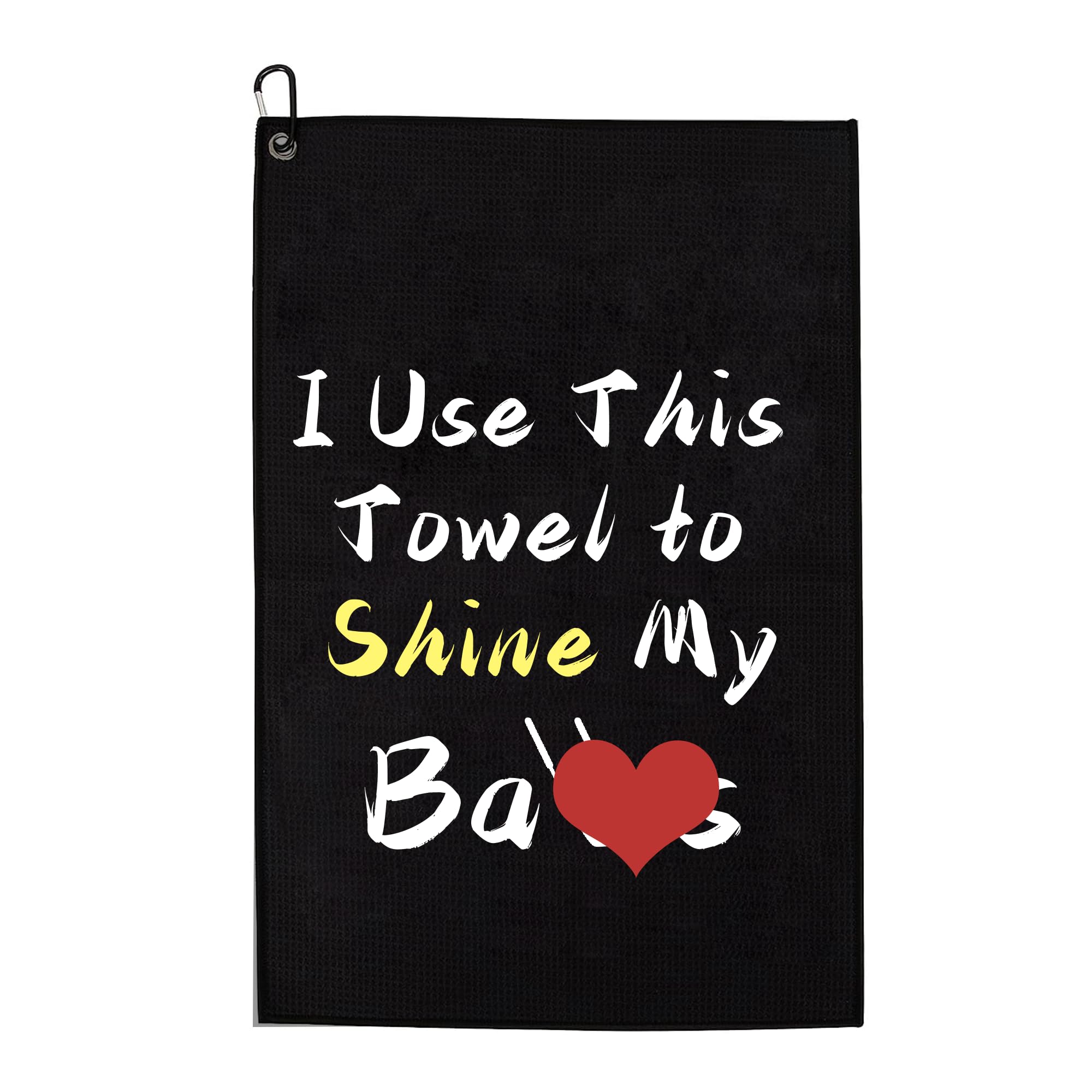 FIVZHH Microfiber Golf Towels for Golf Bags with ClipFunny Golf TowelCool Golf Accessories for MenFunny Golf Birthday Retirement Gifts for Golf FanDadHusband
